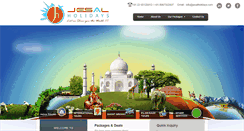 Desktop Screenshot of jesalholidays.com